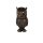 Figur Gusseisen Eule Uhu Vogel