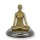 Bronzeskulptur Bronzefigur Meditierende Frau