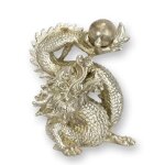 Bronzeskulptur Bronzefigur Weisheitsperle