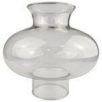 Lampenschirm Glas Transparent für Petroleumleuchte