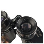 Fernglas Jagdfernglas Feldstecher Hunter 7x35 mit Lederetui