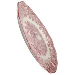 Servierplatte groß 35x28 cm Unicorn Woodland Rot