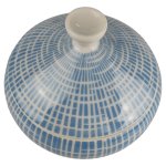 Zuckerdose Arzberg Form 2000 Bastdekor Blau