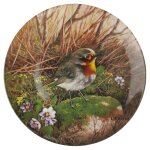 Wandteller 19,8 cm Tirschenreuth Unsere kleine Vogelwelt...