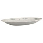 Servierplatte klein 28,2x18,4 cm Seltmann Weiden Julia Blaue Margeritenranke