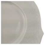 Kuchenteller 19,3 cm Meissen Wellenspiel Relief weiß I. Wahl gebraucht - neuwertig