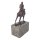 Skulptur Bronze Kamel und Reiter
