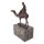 Bronzeskulptur Bronzefigur Kamel und Reiter