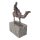 Bronzeskulptur Bronzefigur Kamel und Reiter