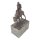 Bronzeskulptur Bronzefigur Kamel und Reiter