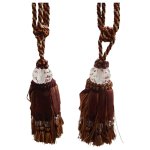 Raffhalter Vorhanghalter Gardinenhalter Kordel Troddel...