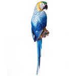 Gusseisen Wandfigur Papagei