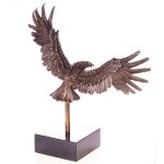 Bronzefigur Adler
