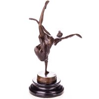 Bronzefigur Tänzerin