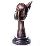 Bronzefigur Kobold