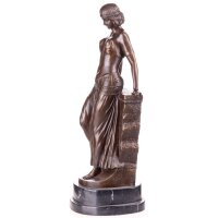 Art Deco Bronzefigur Tänzerin