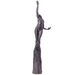 Polyresinfigur moderner weiblicher Akt