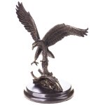 Bronzefigur Adler