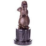 Bronzefigur Eichhörnchen