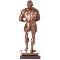 Bronzefigur Bodybuilder