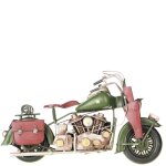 Blechmodell Militär Motorrad