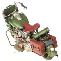 Blechmodell Militär Motorrad