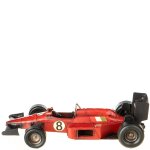 Blechmodell Rennwagen
