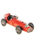 Blechmodell Oldtimer Rennwagen