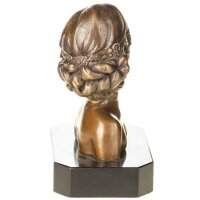 Bronzefigur Frauenbüste