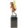 Farbige Bronzefigur Elfe