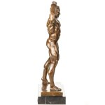 Bronzefigur Bodybuilder