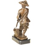 Bronzefigur Pirat