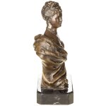 Bronzefigur Büste Auguste Viktoria, Gemahlin...
