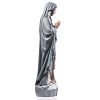 Heilige Madonna handbemalte Polyresinfigur
