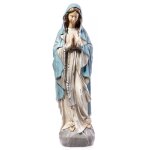 Heilige Madonna handbemalte Polyresinfigur
