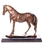 Bronzefigur Pferd