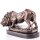 Bronzefigur Löwe