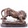 Bronzefigur Löwe