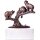 Bronzefigur Bärenfamilie auf Baum