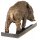 Bronzefigur Wildschwein