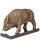 Bronzefigur Wildschwein