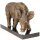 Bronzefigur Wildschwein