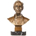 Bronzefigur Büste Abraham Lincoln