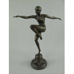 Bronzeskulptur Bronzefigur Con Brio