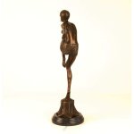 Bronzeskulptur Bronzefigur Con Brio