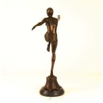 Bronzeskulptur Bronzefigur Con Brio