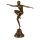 Bronzeskulptur Bronzefigur Con Brio
