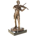 Bronzefigur Komponist Johann Strauss mit Geige