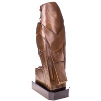 Art Deco Bronzefigur Eule