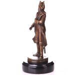Bronzefigur Napoleon